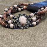 Savannah Western Beaded Bracelet