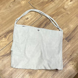 Corduroy Tote Bag w/ Snap Button