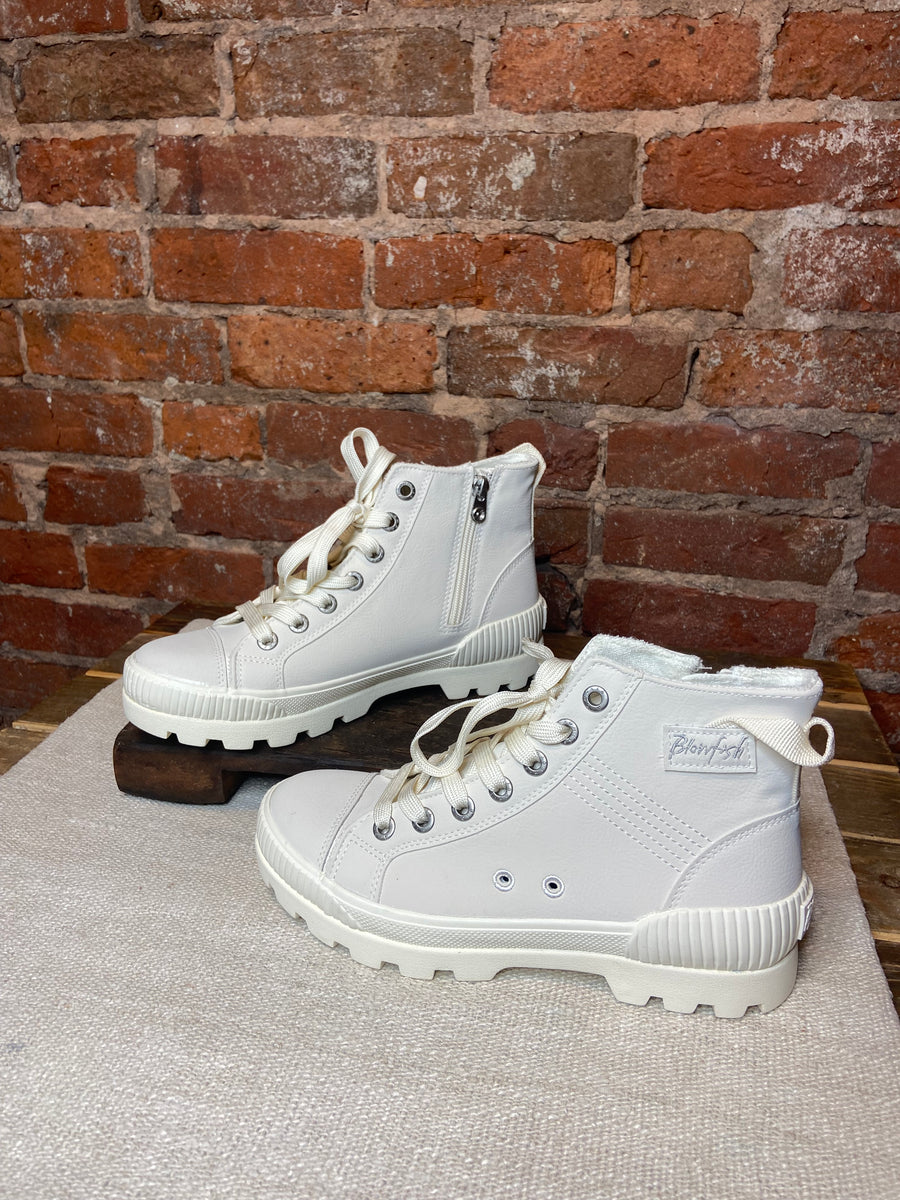Faux Leather Forever Blowfish High Top Sneaker