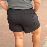 Plus Modal Scuba Casual Shorts