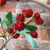 Boysenberry Spray 15"