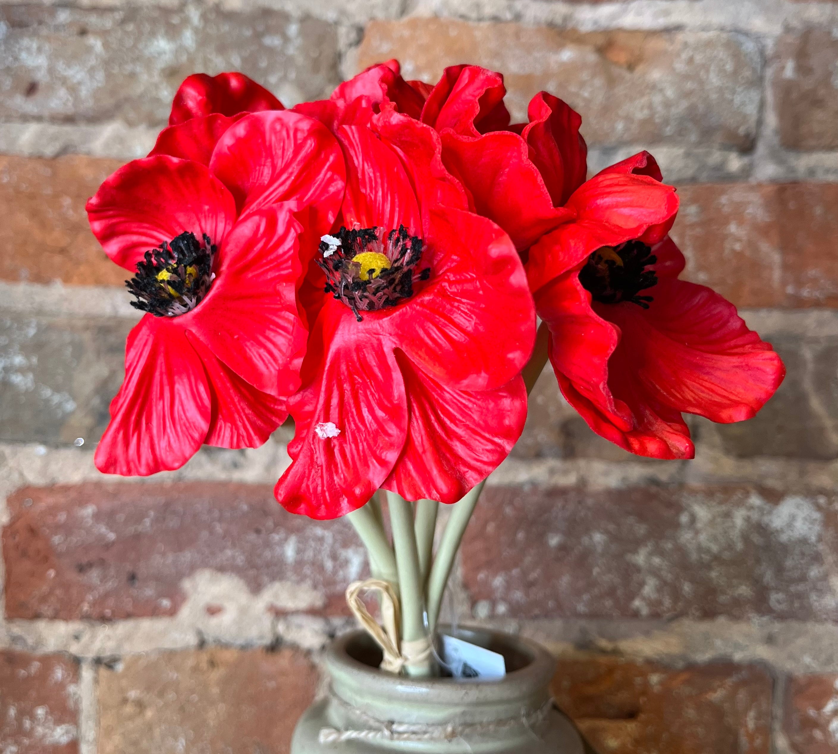 Mini Poppy Bouquet 11"
