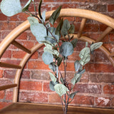 Frosted Money Leaf Spray 35"