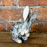 Gold Washed Resin Rabbit