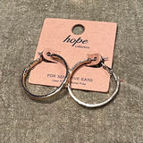 Gold Loretta Hoop Earring