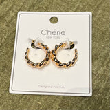 Justine Hoop Earring