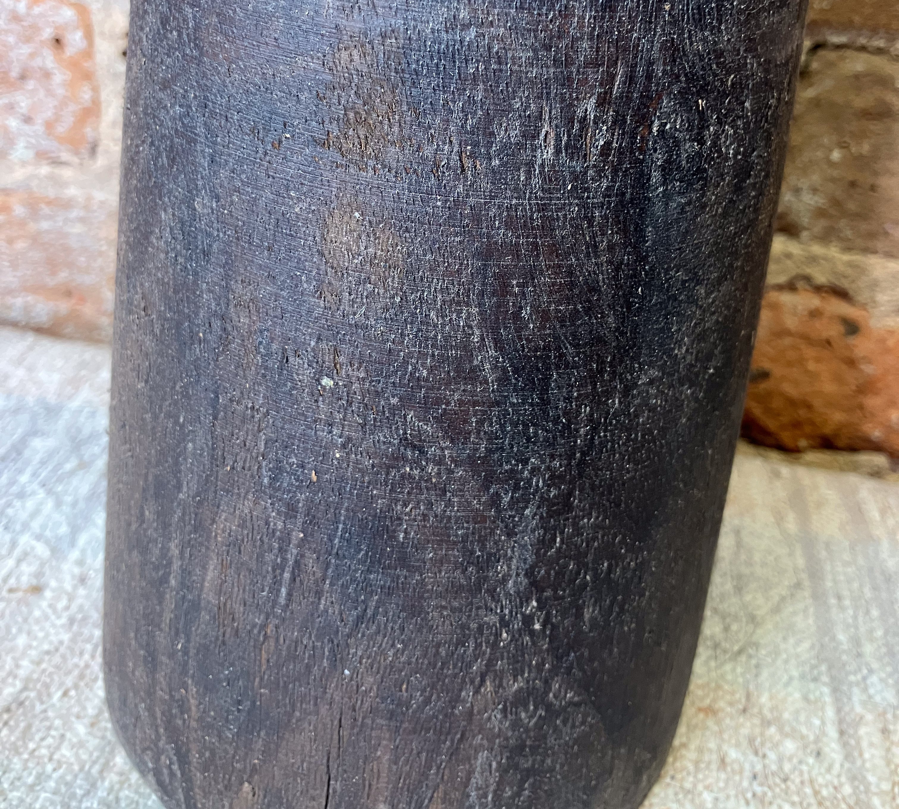 Found Wood Vase