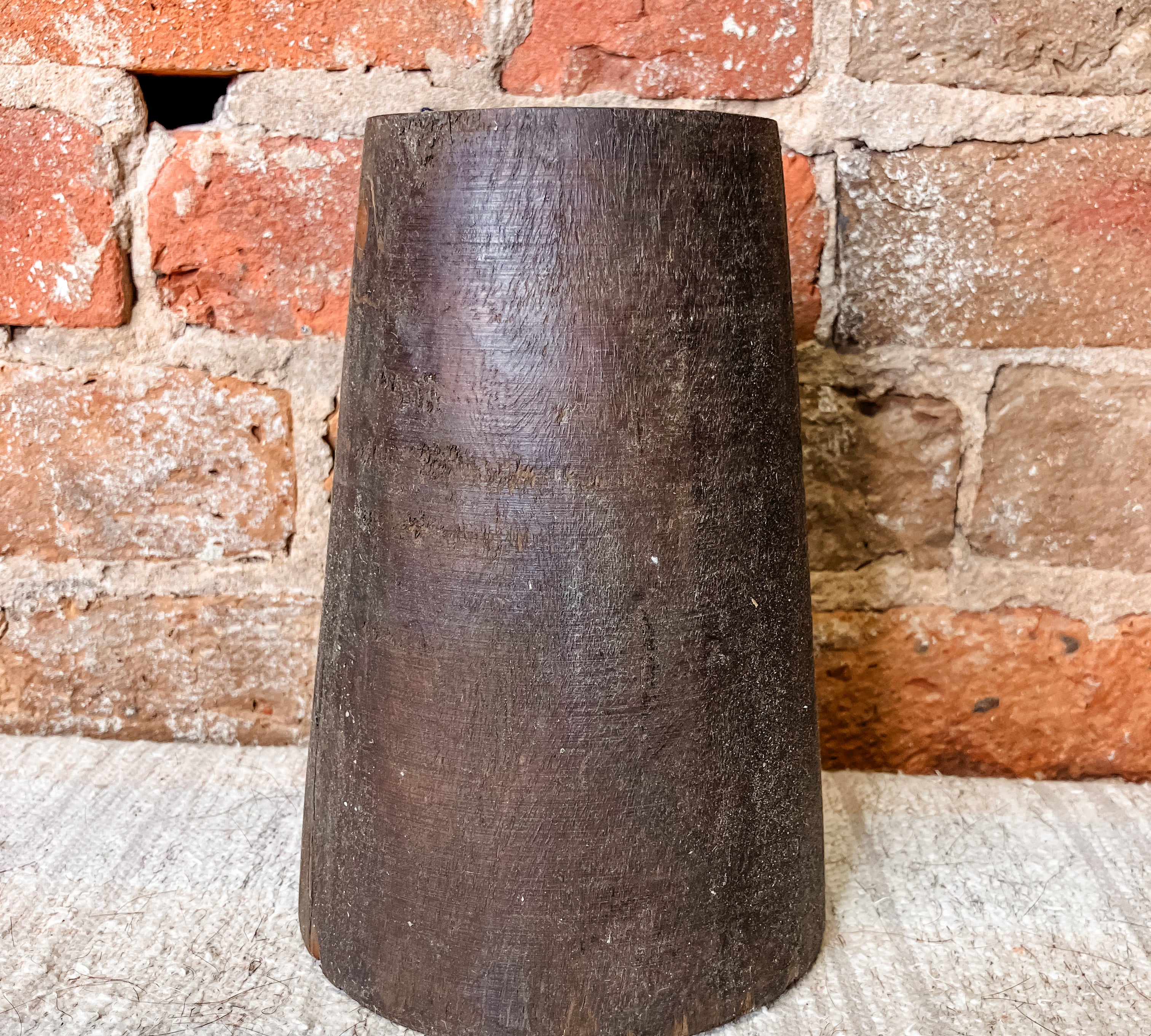 Found Wood Vase