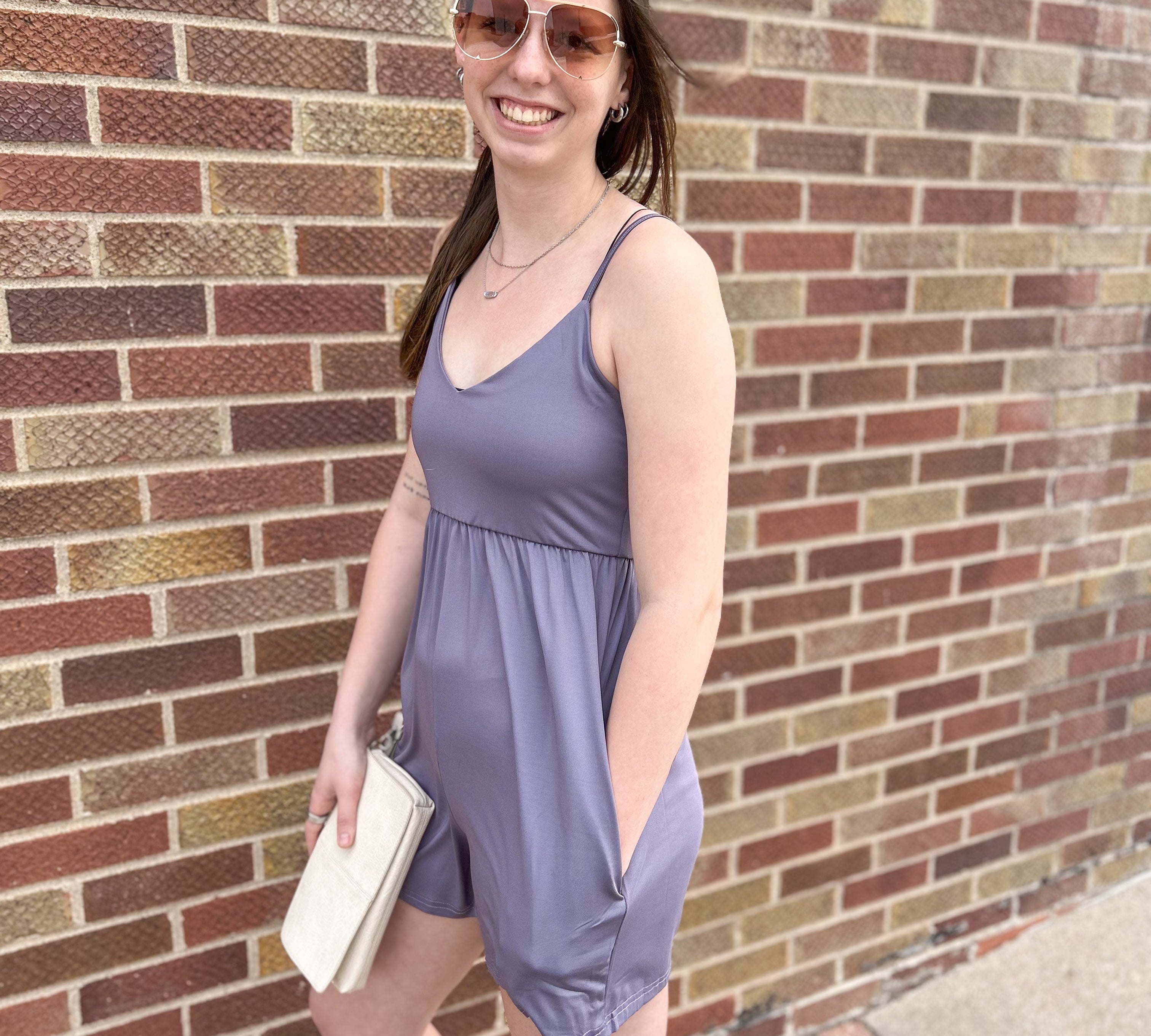 V-Neck Romper