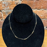 Katie Gold Pearl Necklace