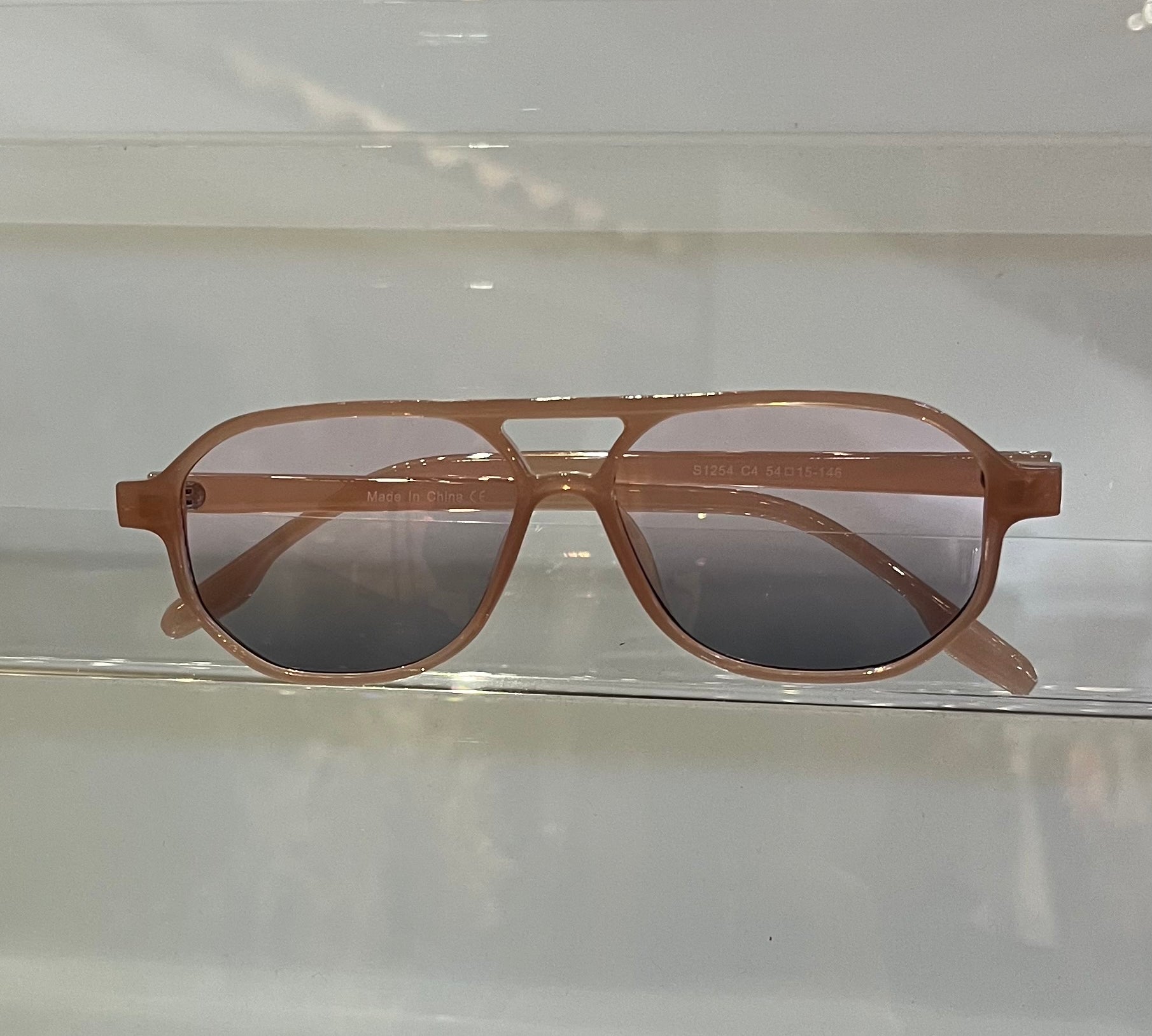 Retro Trendy Aviator Sunglasses