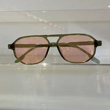 Retro Trendy Aviator Sunglasses