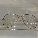 Classic Aviator Pilot Blue Light Glasses