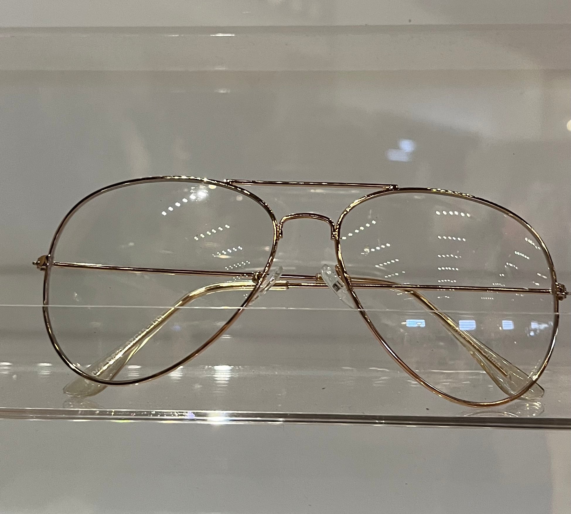 Classic Aviator Pilot Blue Light Glasses