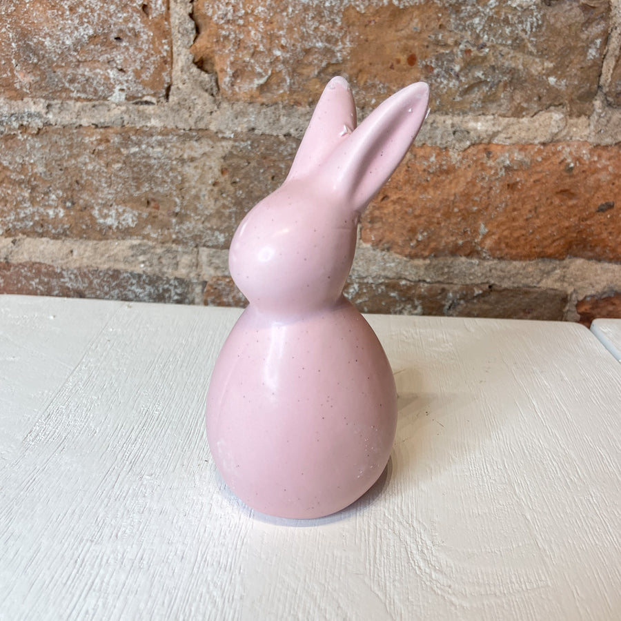 Pink Ceramic Bunny