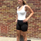 6" Biker Shorts W/ Side Pockets