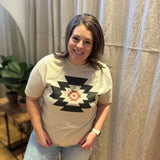 Southwestern Aztec Graphic T-Shirt