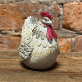 Resin Hen and Rooster 4"