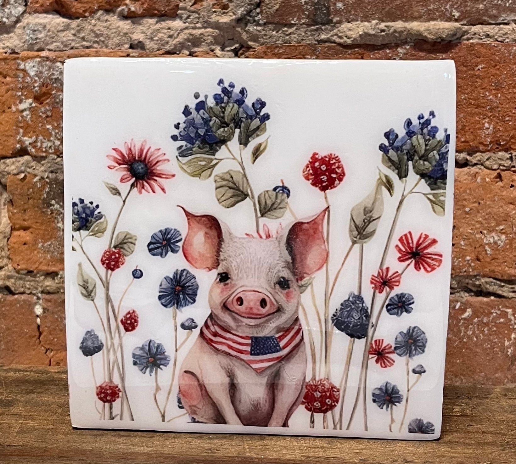 Americana Farm Animal Block