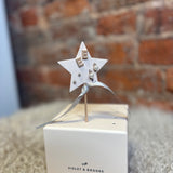 Mini Pearlie Initial Star Earring Set