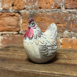 Resin Hen and Rooster 4"