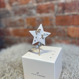 Mini Pearlie Initial Star Earring Set
