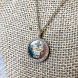 Gold Chain Matthew 28:20 Necklace