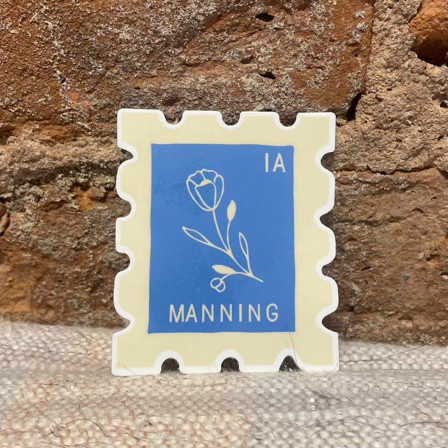 Manning IA Stamp Sticker