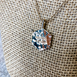 Gold Necklace w/Be Still & Know Pendant