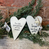 Pet Heart w/ Charm Orn 4.25”