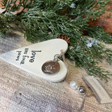 Pet Heart w/ Charm Orn 4.25”