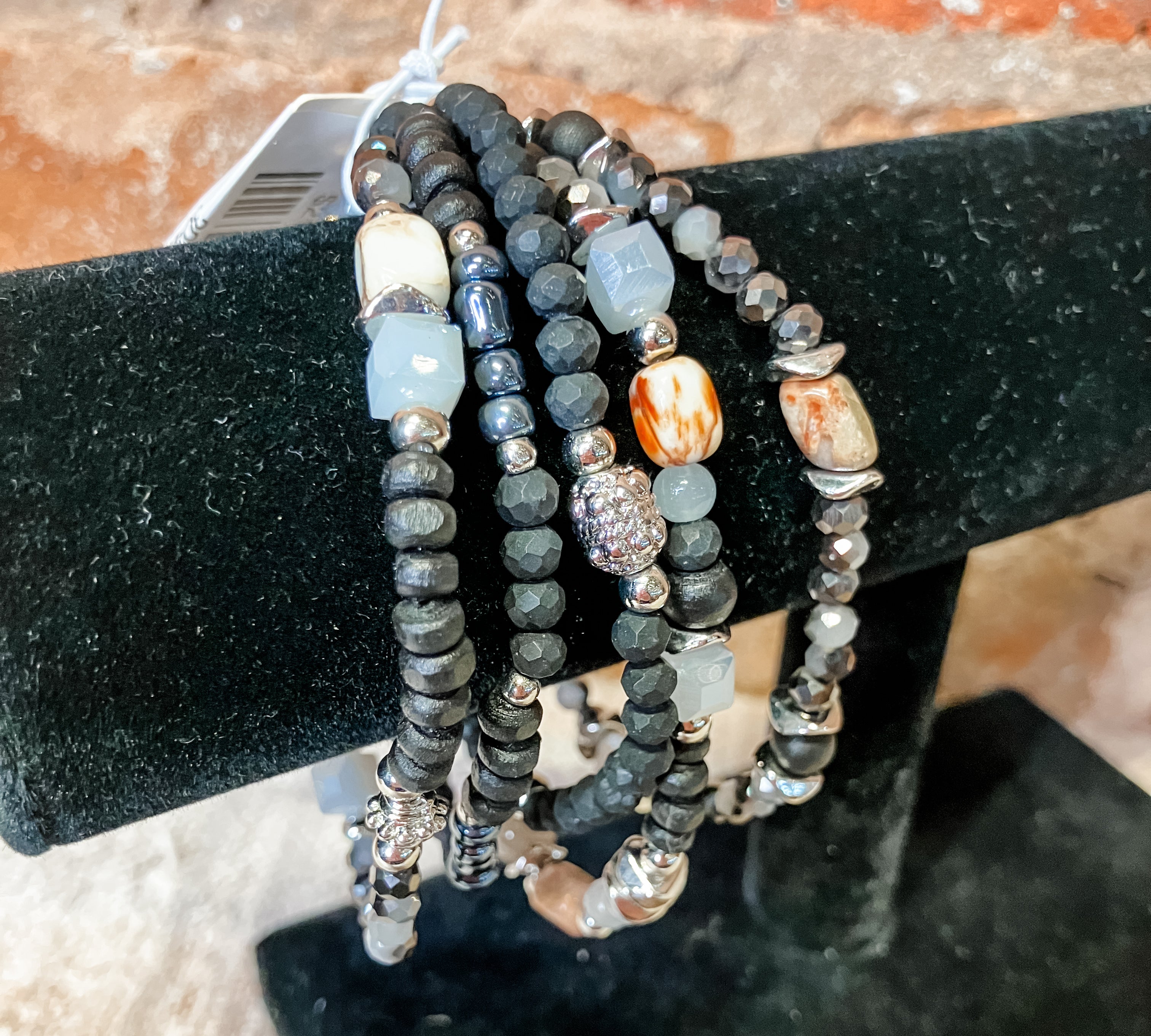 Stacked Beaded Bracelet