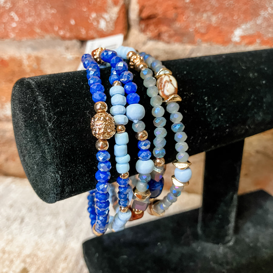 Stacked Beaded Bracelet
