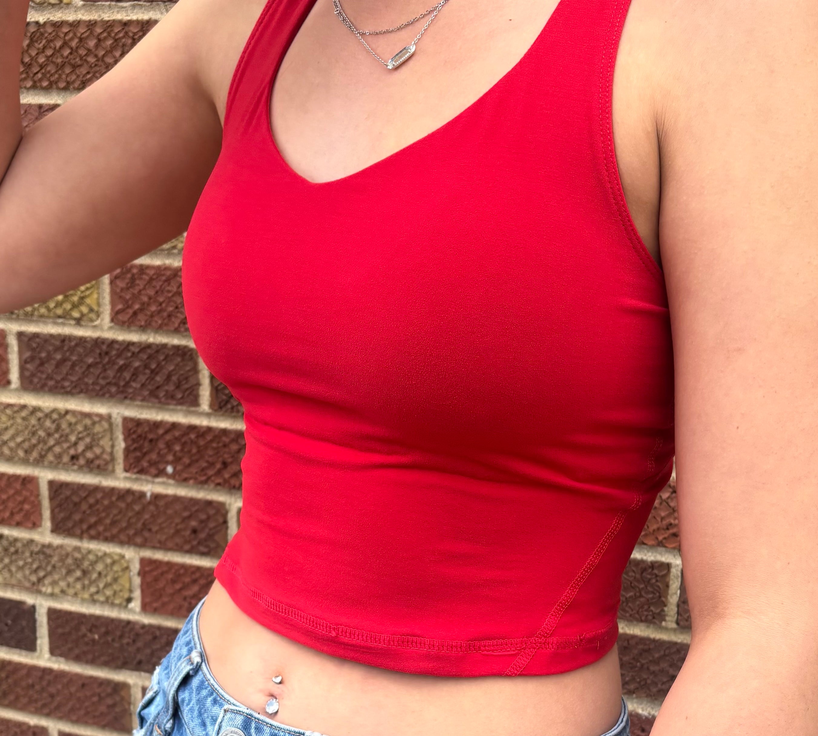 V-Neck Yoga Top
