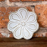 Gardenia Flower Trinket Dish 3.5"