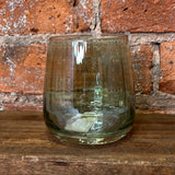 Chelsea Iridescent Green Stemless Wine Glass