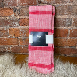 Red & White Stripe Runner 90"