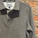 Mens Long Sleeve Newton Fleece Polo