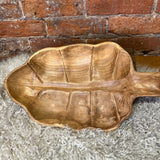 Wooden Leaf Tray