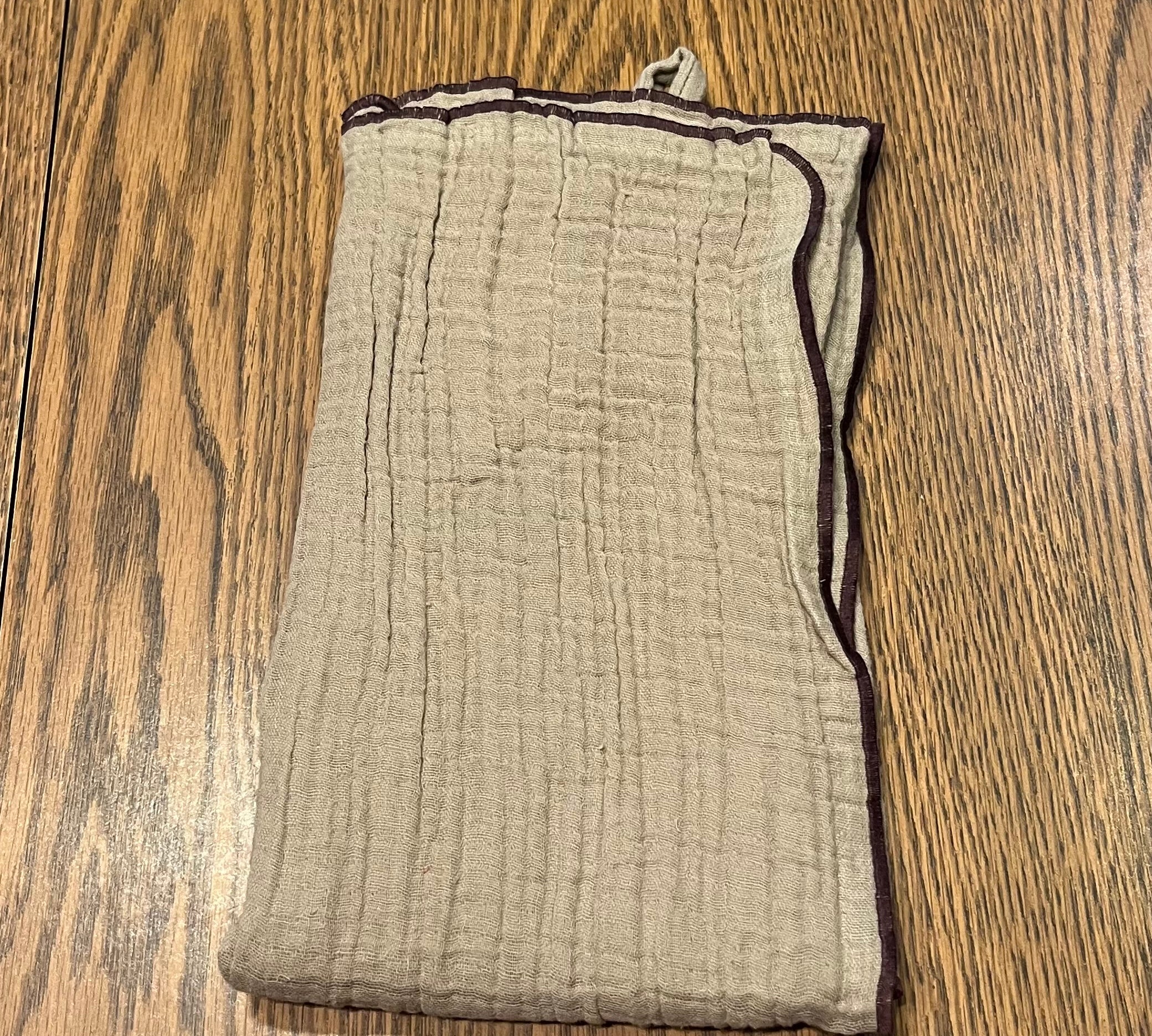 Woven Cotton Double Sided Tea Towel 36x20"