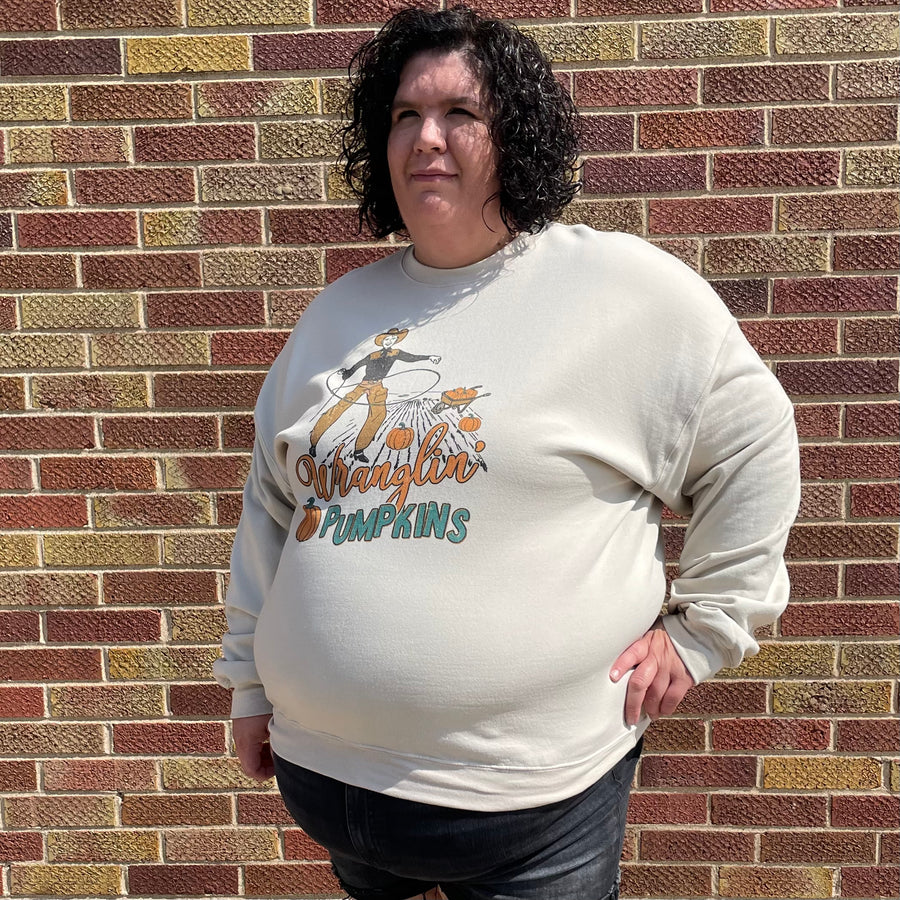 Western Wranglin' Pumpkins Sweatshirt