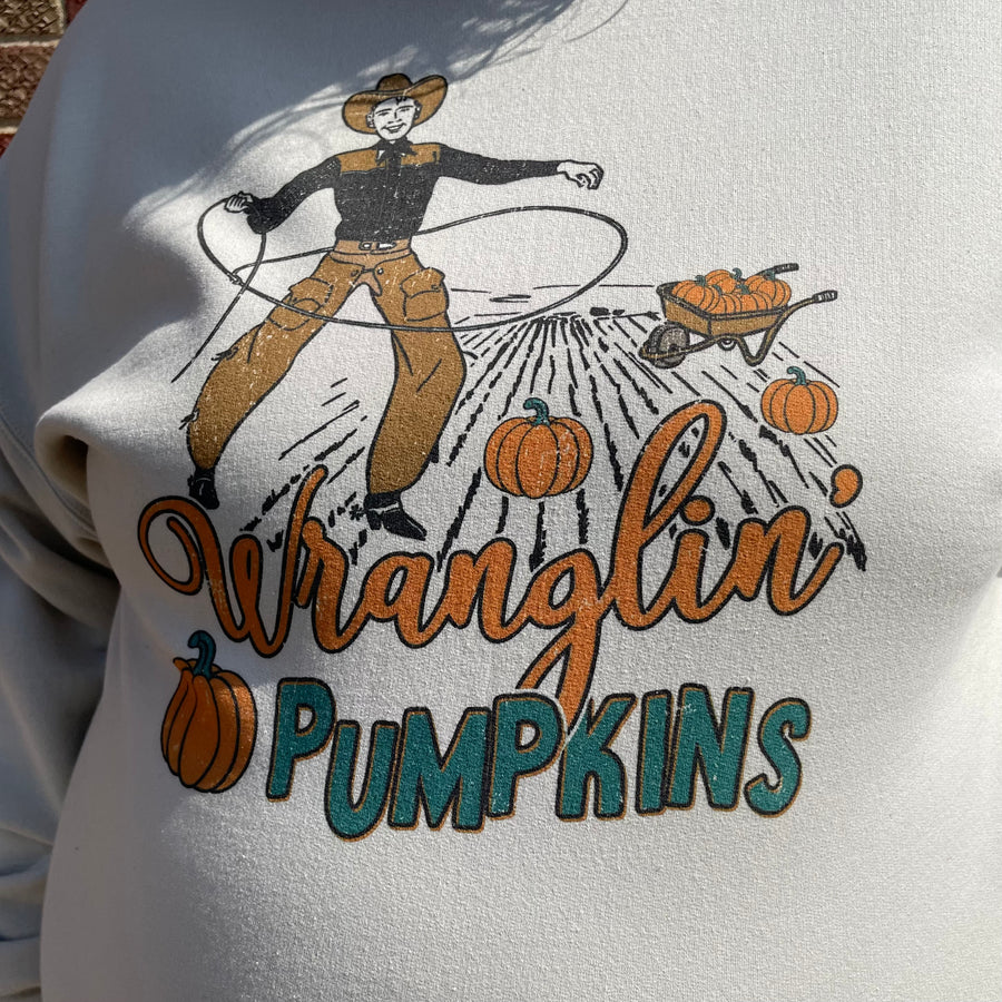 Western Wranglin' Pumpkins Sweatshirt