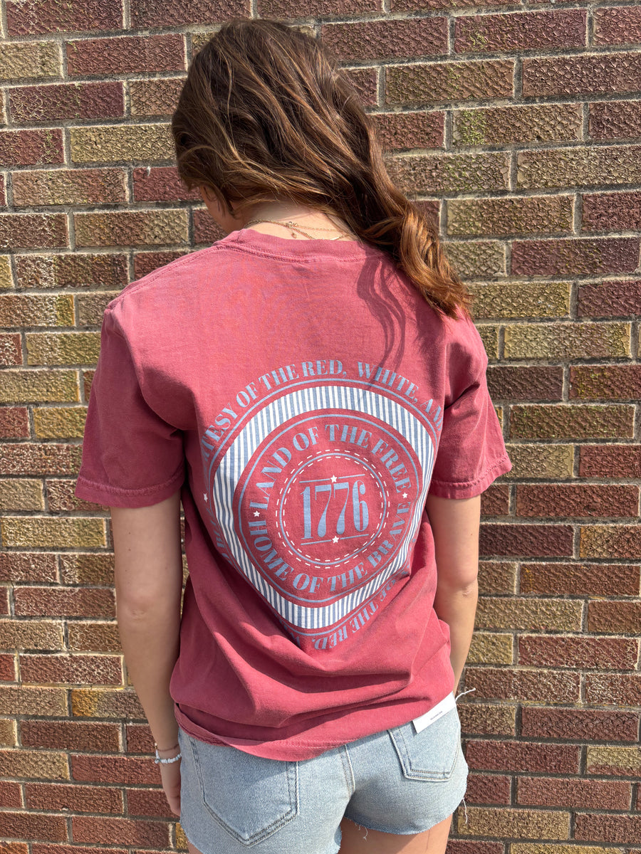 1776 Stamp Graphic Tee