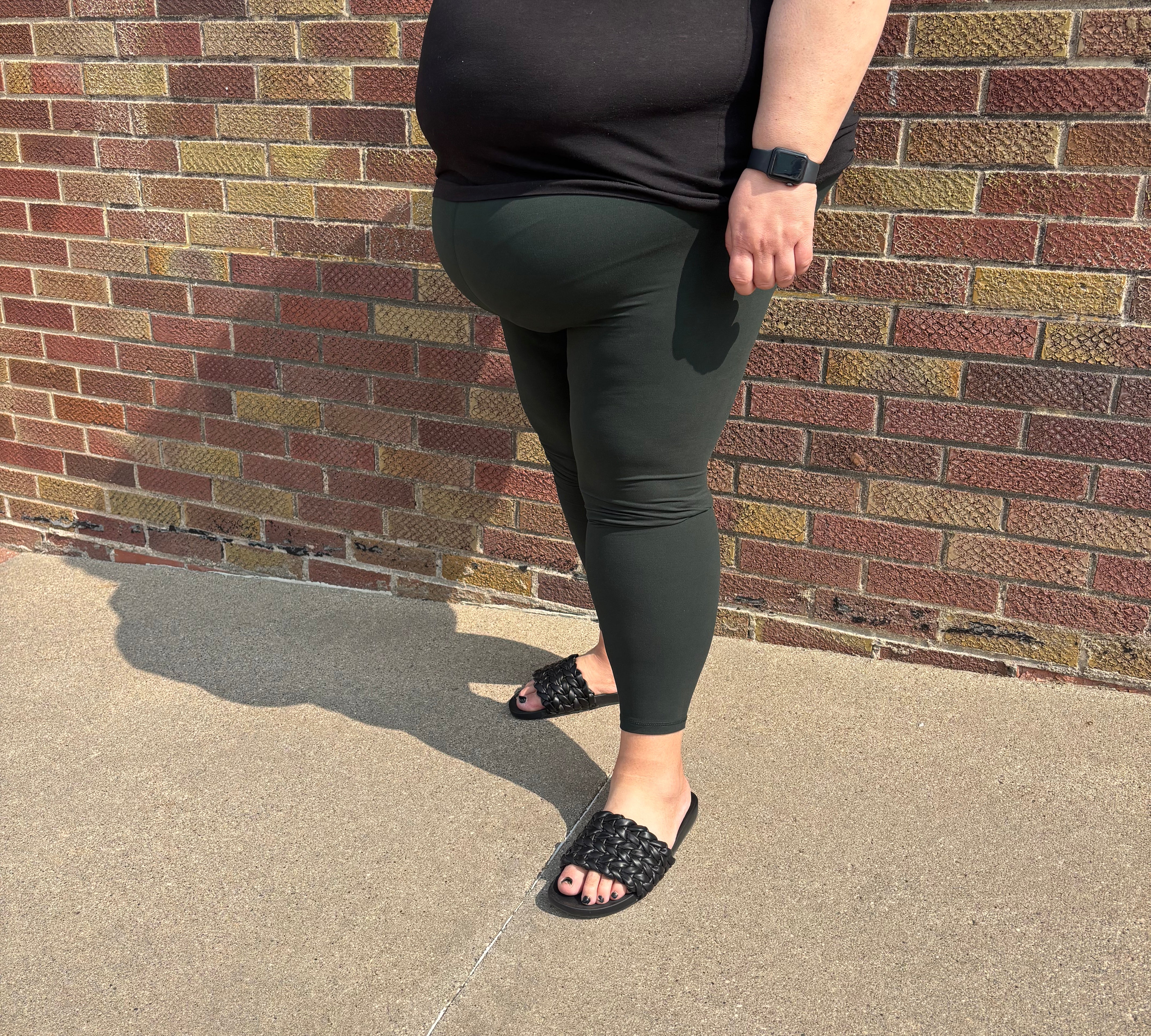 Plus Butter Soft Basic Leggings
