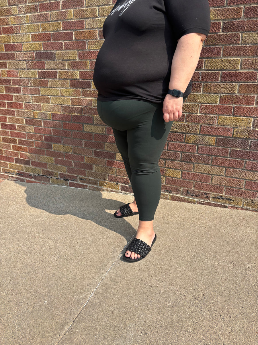 Plus Butter Soft Basic Leggings
