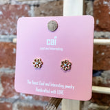 Daisy Cz Earring