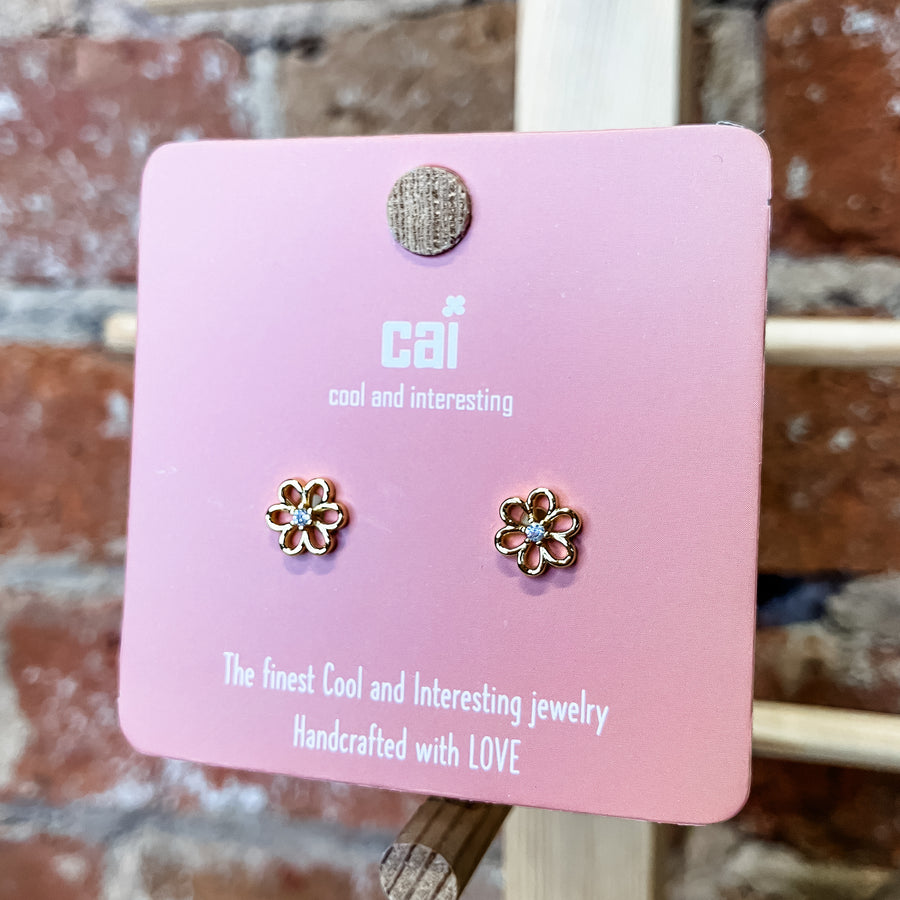 Daisy Cz Earring