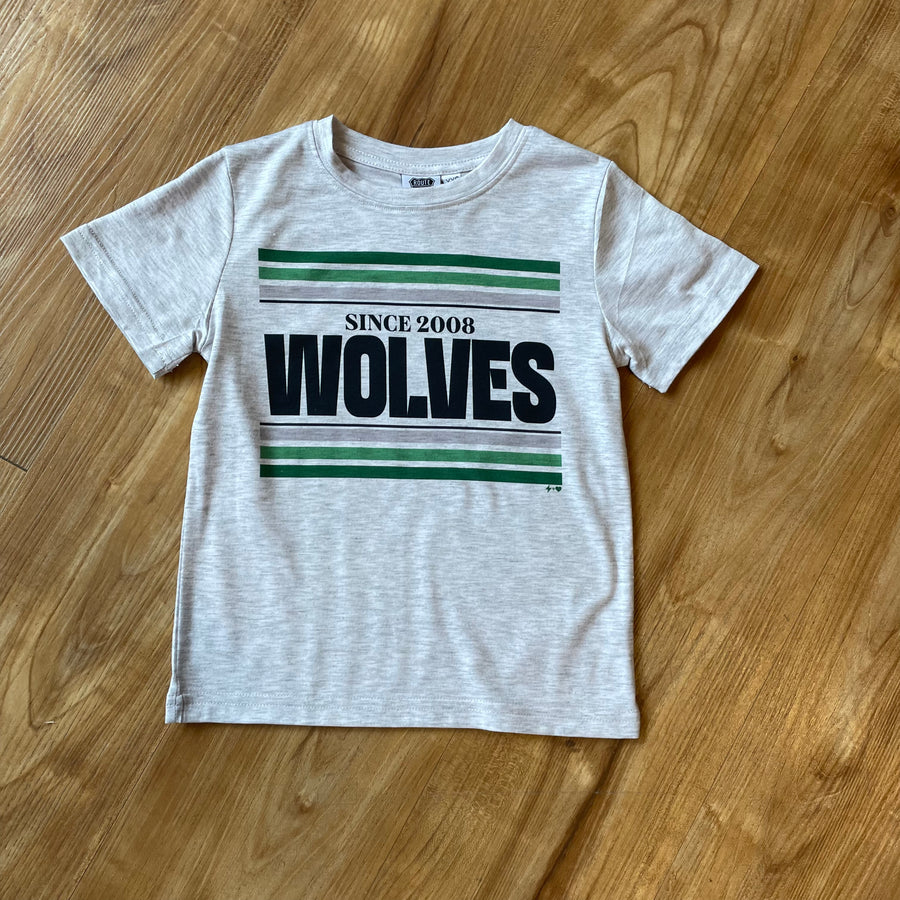 Wolves Youth Vintage Stripes Spirit Tee