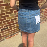 Mica High-Rise Pull On Mini Skirt