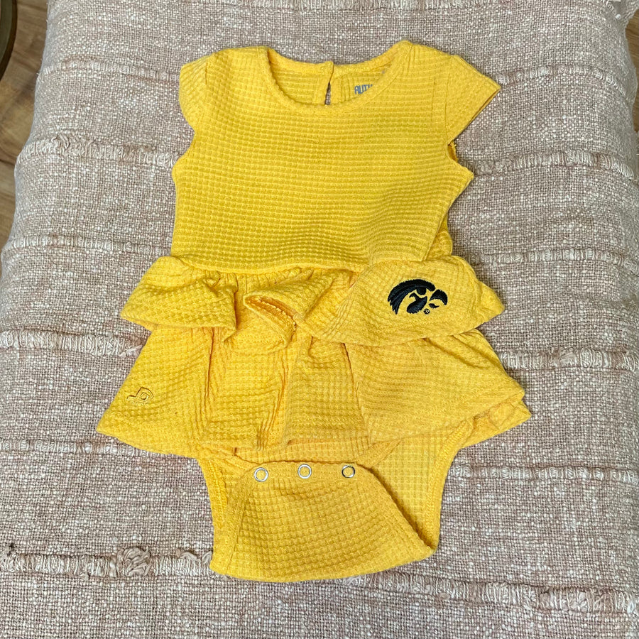Marcy Iowa Infant Flutter Romper